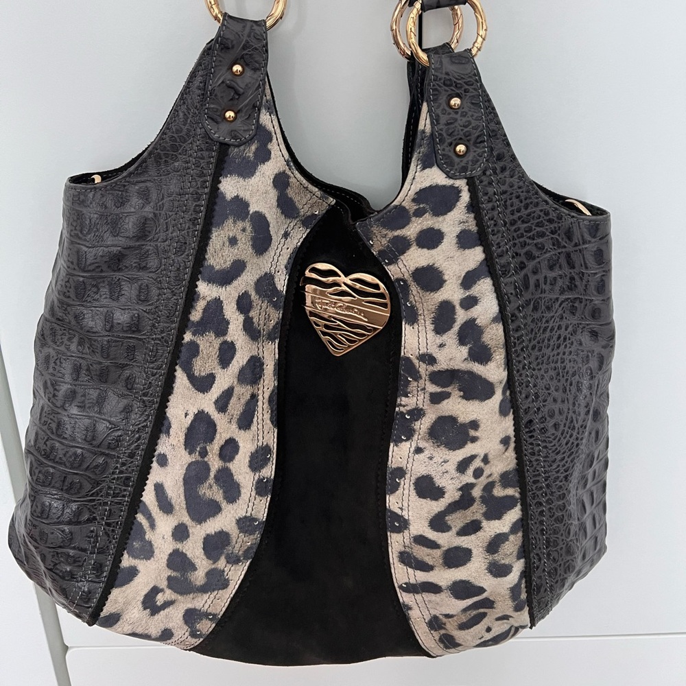 Just Cavalli shoulder bag. Condition: Good. Wearable Marks: almost none